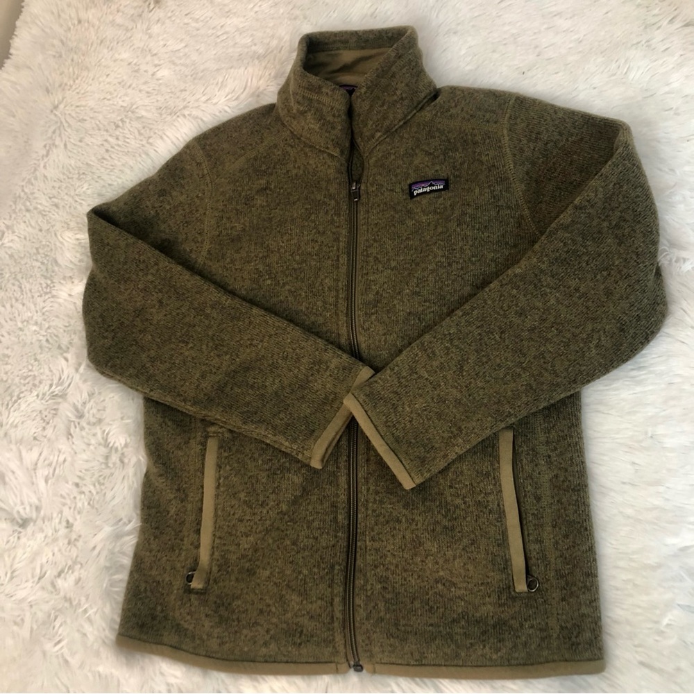 Patagonia Boys full-zip sweater size M, 10